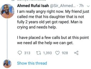 What has she done to deserve this madness?” man condemns rape of 1-year-old girl in Abuja