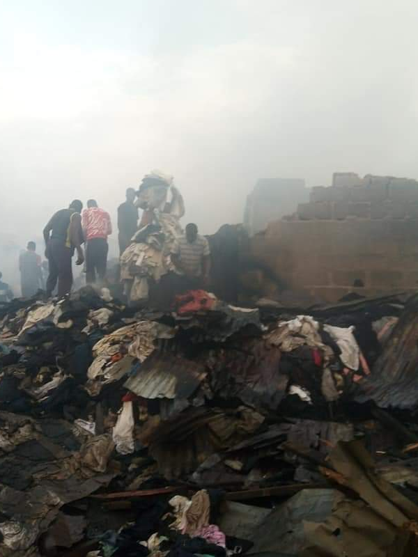 Katangowa market fire