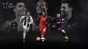 Van Dijk, Ronaldo, Messi to compete for UEFA  men’s player of the year award