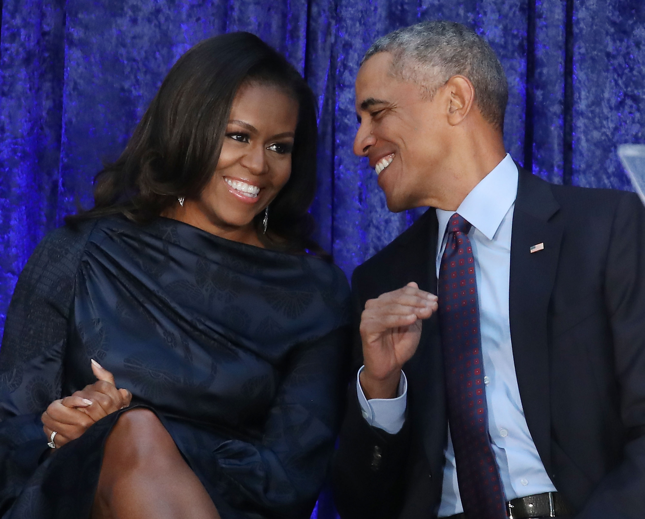 Barack, Michelle Obama