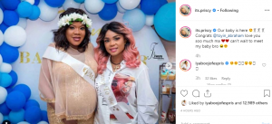 Toyin Abraham becomes mother of one, celebs react