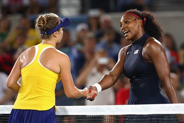 Serena Williams and Svitolina