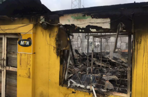 Xenophobia: MTN office set ablaze in Ibadan