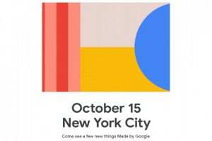Google Pixel 4 to be announced at Made by Google