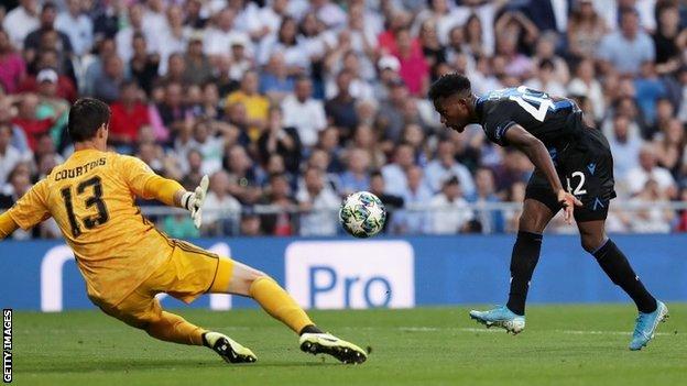 Nigerian Emmanuel Dennis scores brace against Real Madrid in UCL