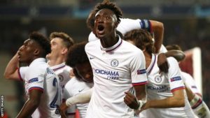 Willian wins it for Chelsea. Tammy Abraham and Victor Osimhen also on target.