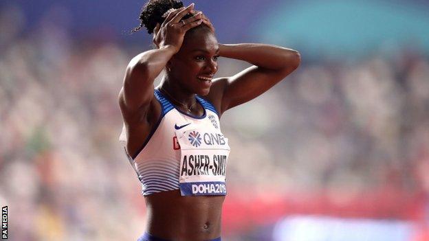 IAAF: Dina Ahser-Smith wins 200 Meters gold