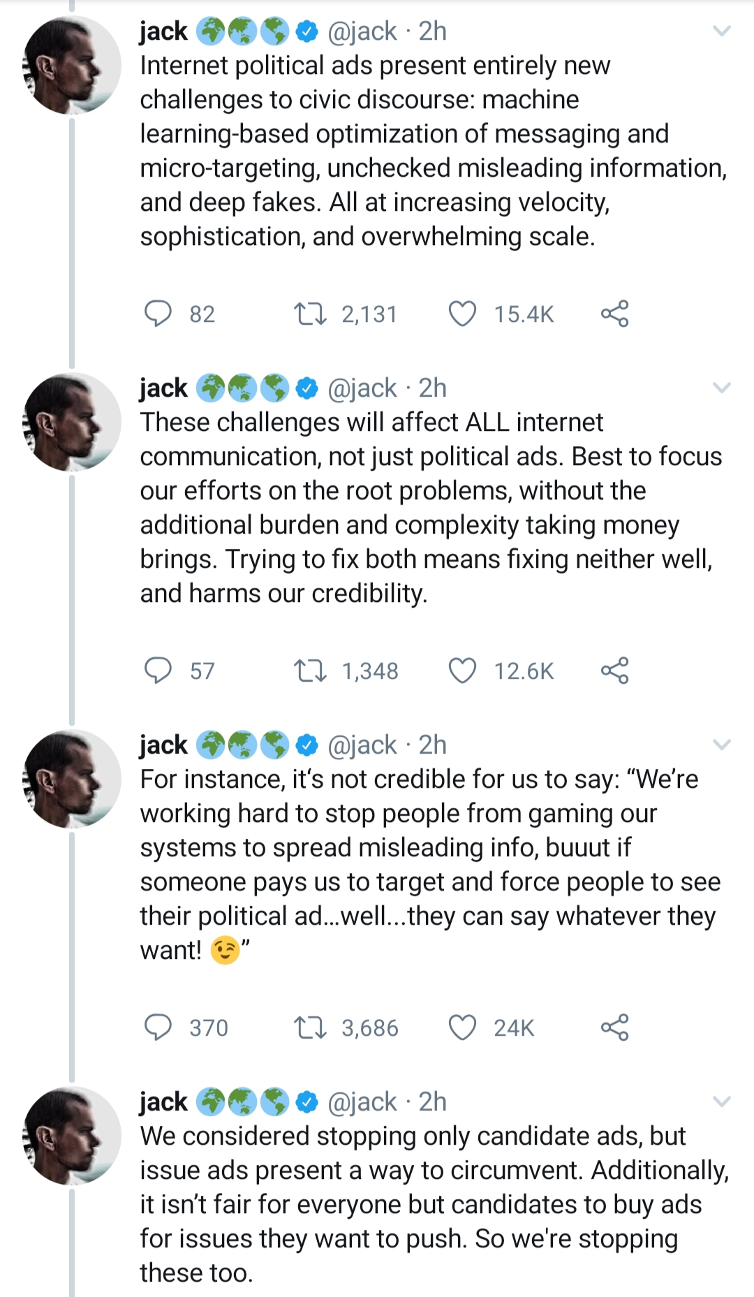 twitter-ban-political-adverts-ceo-jack-dorsey