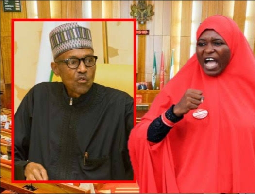Buhari, Squash your Third term Agenda, You Dare Not Contest in 2023 - Aisha Yesufu (VIDEO)