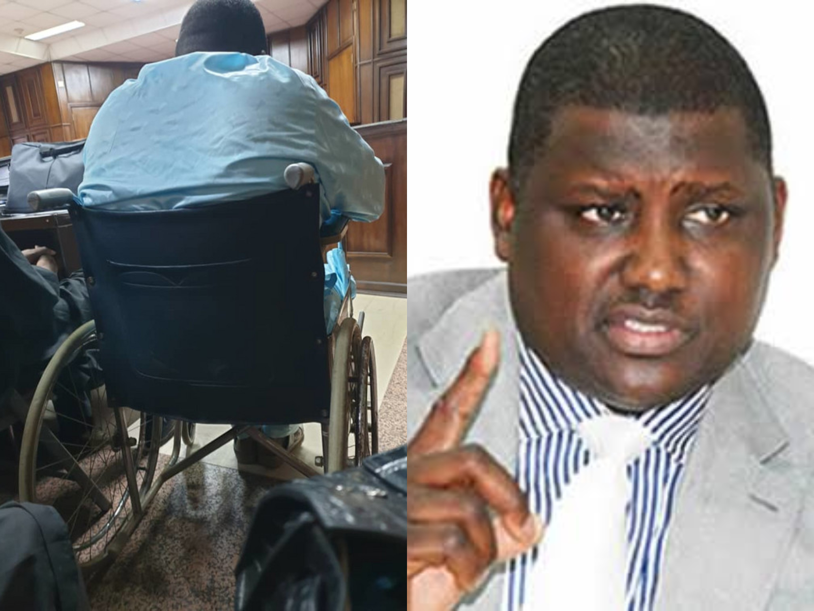 List of Politicians who have showed up to Trial in Wheelchair, Braces, others