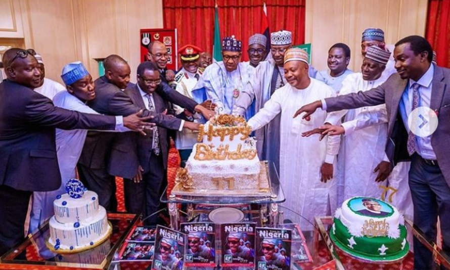See The Gifts President Buhari Got on His 77th Birthday (Photos)