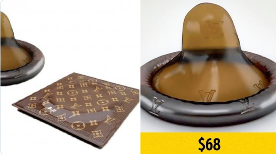 N25,000 Louis Vuitton Condom (Photos) - Twitter Users React