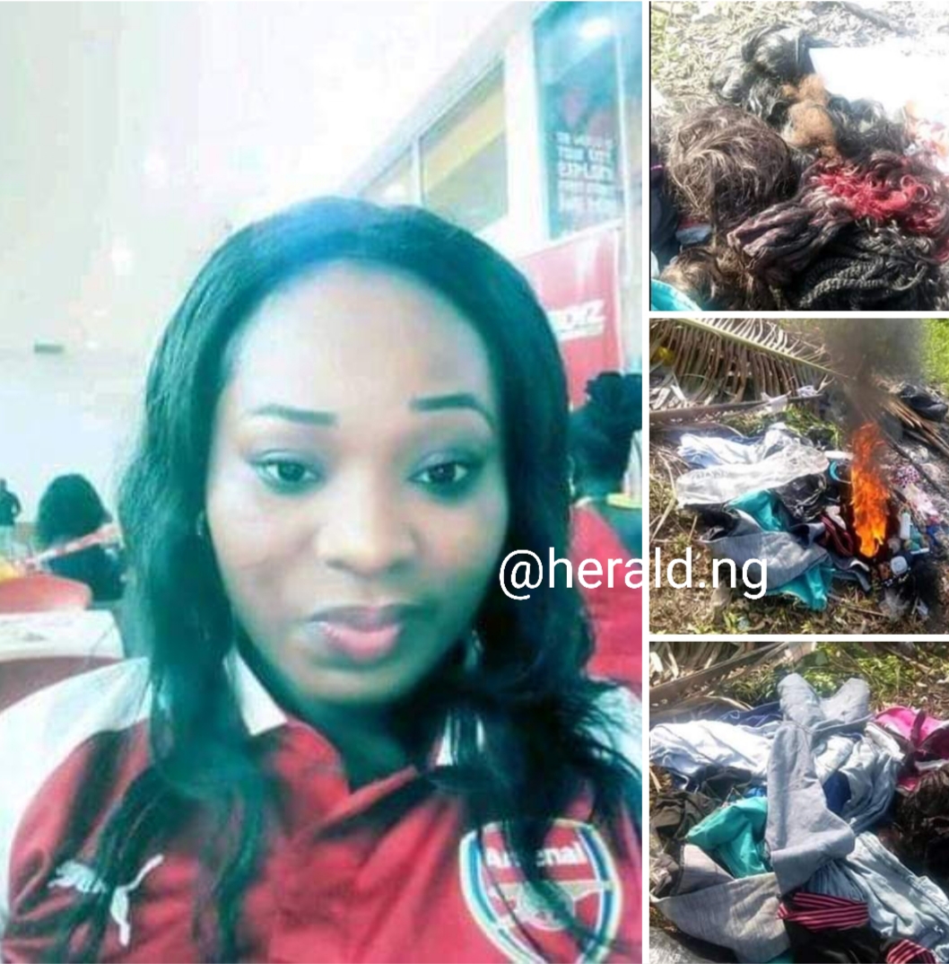 Slay Queen Repents, Sets fire to Wigs, Makeup and Trousers