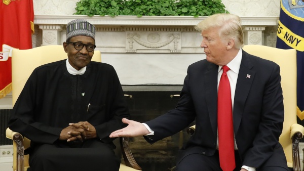 Trump - Buhari - Twitter