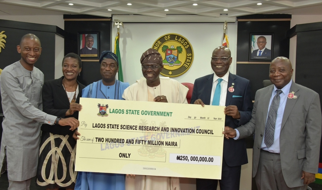 Lagos state government present N250m