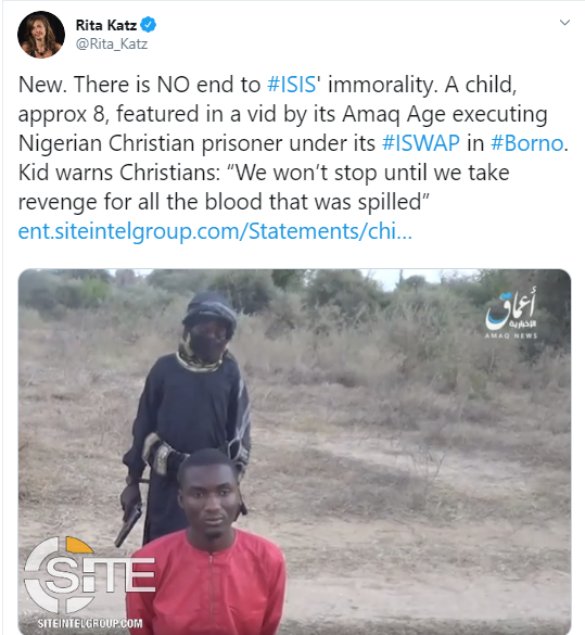 Boko Haram/ ISWAP Trained 8-year-old Boy To Kill Christian Captive