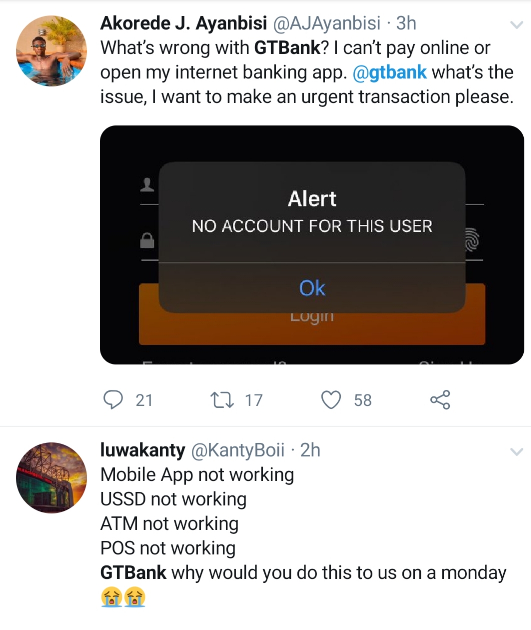 GTBank: Stranded Customers Slam Bank Management Over Poor Service