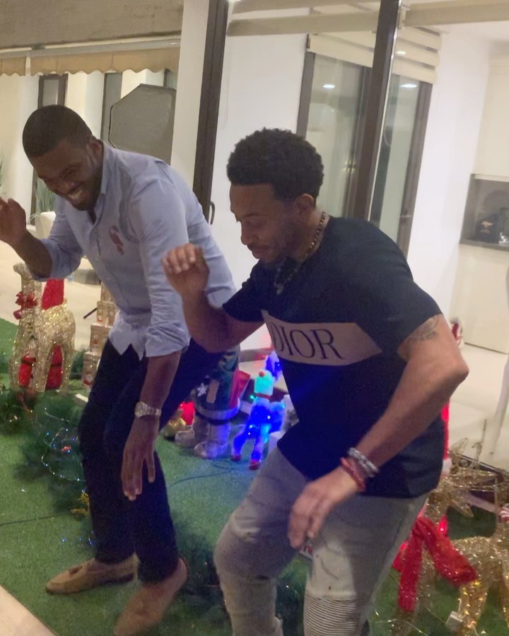 Ludacris Seen Dancing Zanku To Burna Boy's Song "Killin Dem"