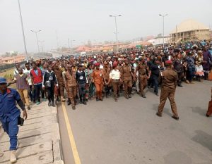 AMOTEKUN: Thousands Hold Solidarity Rally In Ado-Ekiti
