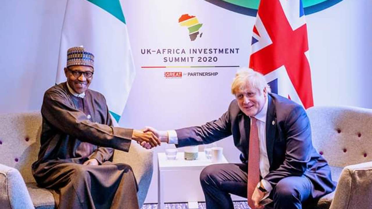 Buhari returns from UK-Africa summit