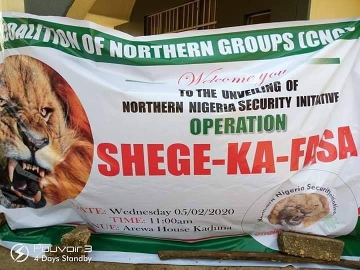 North Creates Security Outfit ‘Shege-Ka-Fasa'