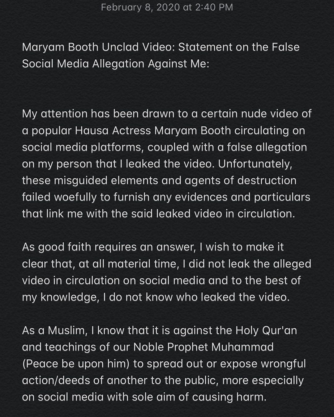 Deezell fires back at Maryam Booth over leaked nude video