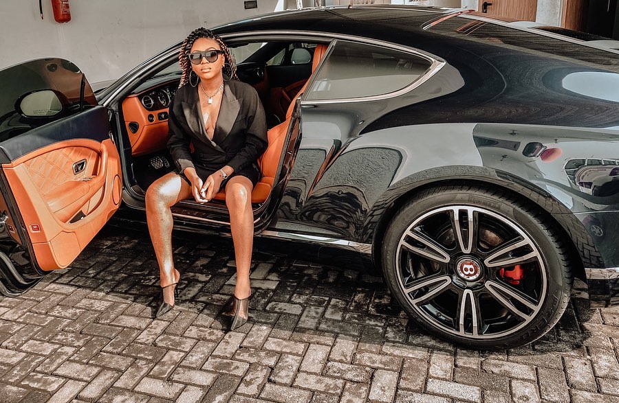 Valentine Surprise: TV Host Stephanie Coker Receives Bentley as Val's gift