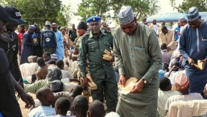 Governor Supervised Distribution Of N100 Million To Over 10,000 Households 