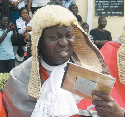 Justice Alogba, Chief Judge of Lagos