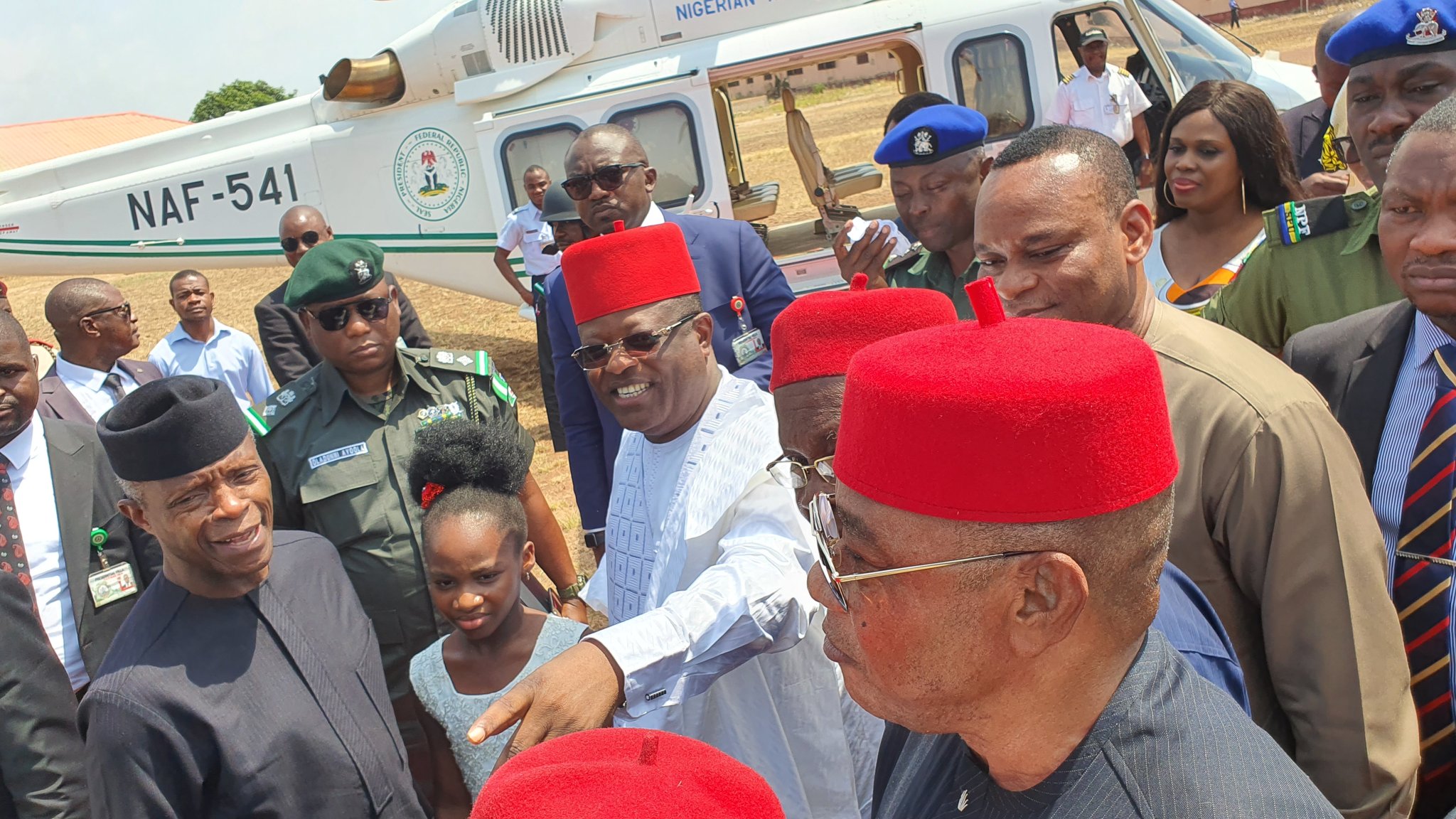 Umahi and Osinbajo on South-East security outfit