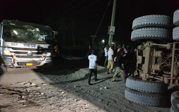 Dangote truck crushes Six to death in ghastly accident