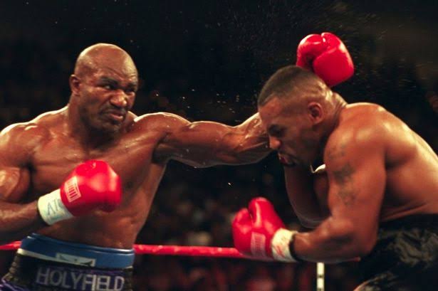 Holyfield and Tyson