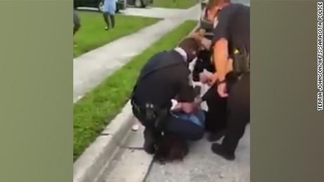 Cell Phone Video captures closer view of Arrest