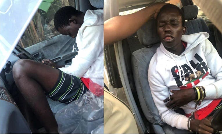 BIZARRE: Thief falls asleep during Robbery Operation (PHOTOS)