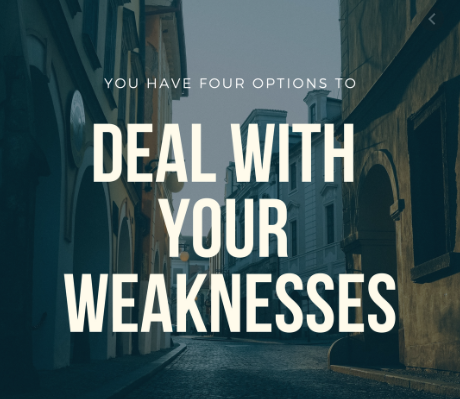 Daily Devotion: Deal with that Weakness