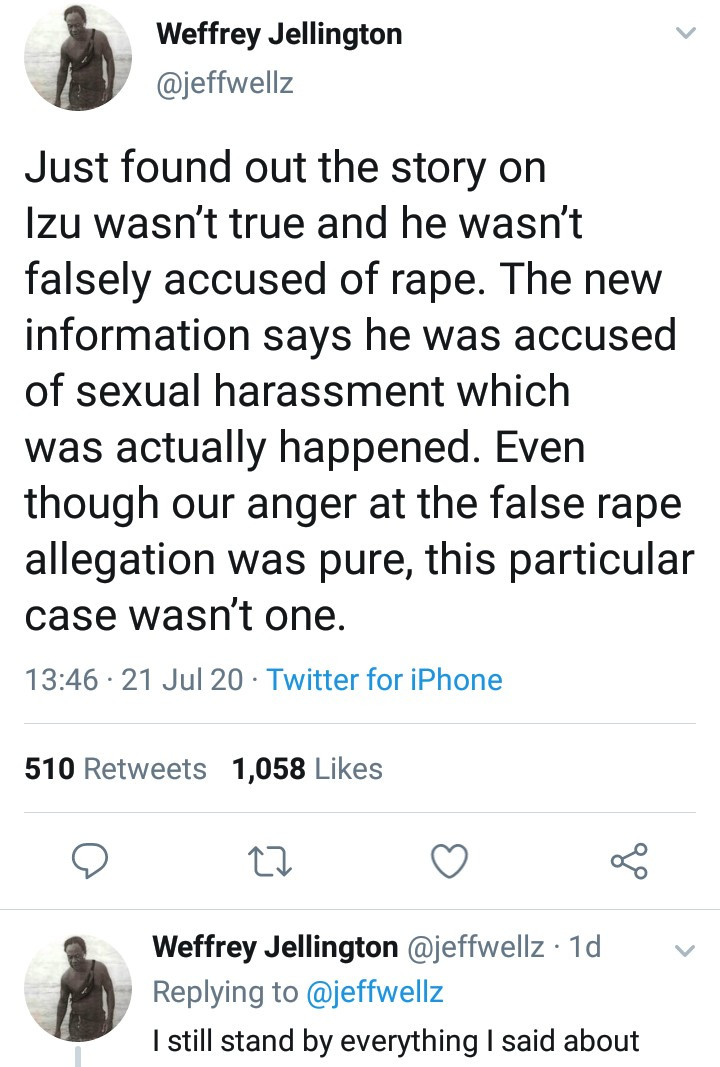 #JusticeForIzu Izuchukwu