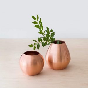 Flower vase and bowl for home decor
