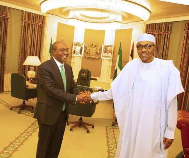 Emefiele and President Buhari
