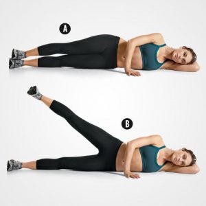 Side leg lifts for wider hips