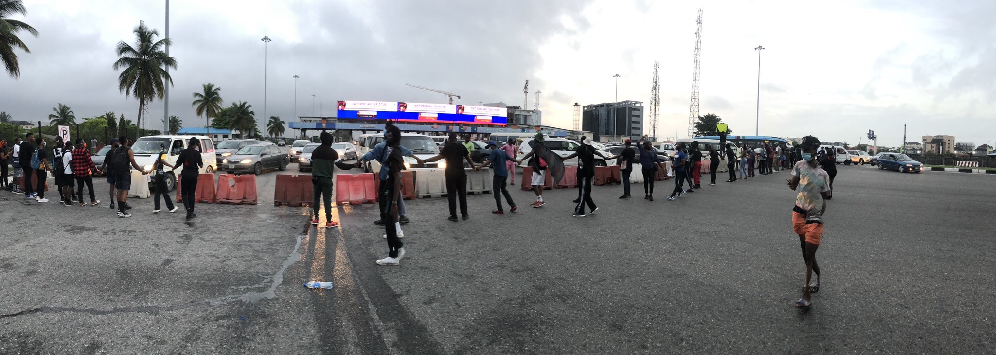 Lekki toll gate protest