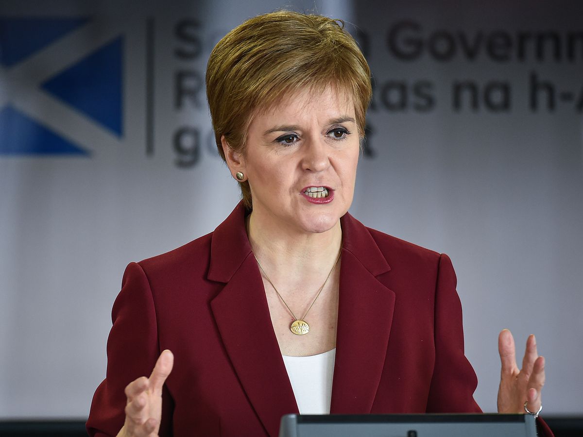 Sturgeon declares alcohol suspension in scotland
