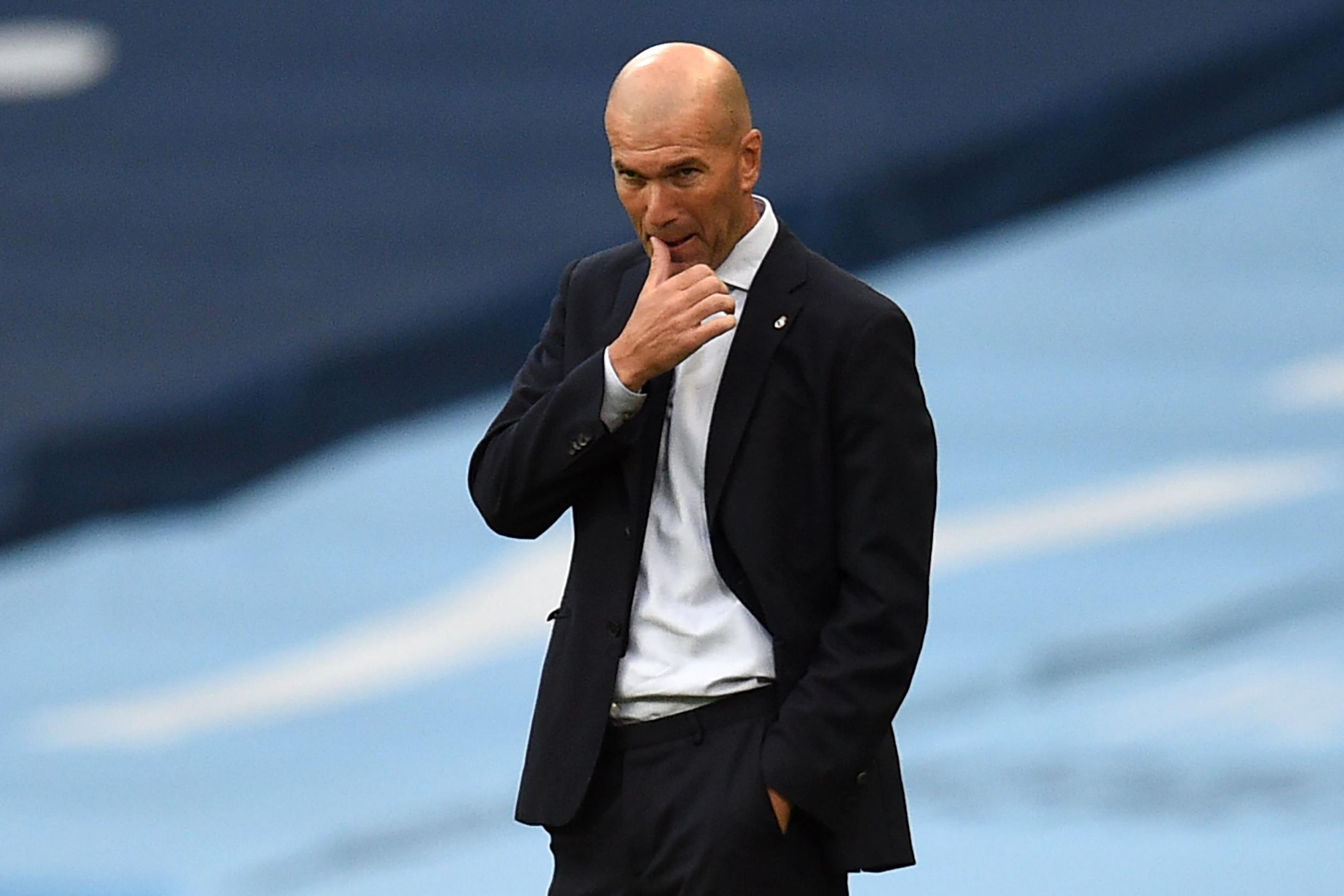 Real Madrid Coach, Zidane Condemns Team Attitude In Surprise Cadiz Defeat