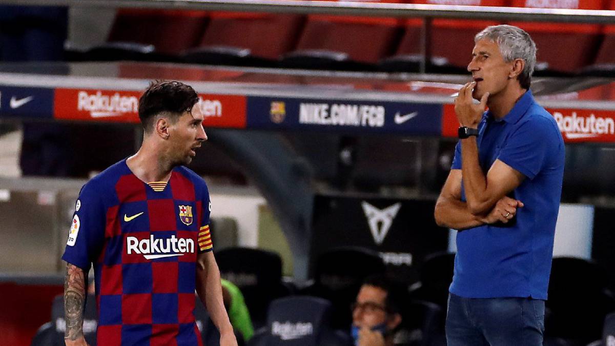 Messi Difficult to manage - Setien