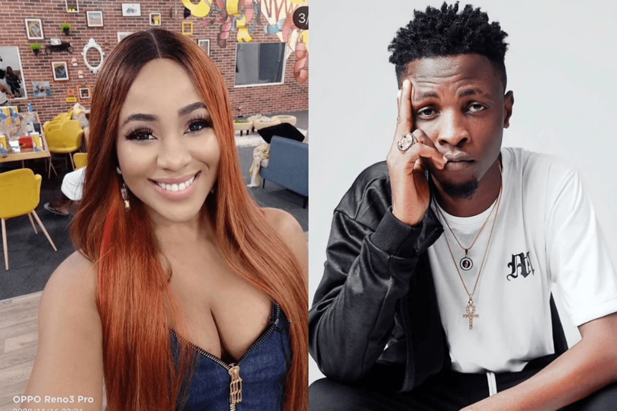 Twitter on Fire as BBnaija star Erica "snubs" Laycon during Dorathy's birthday party