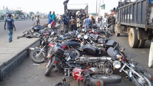 1 Left Dead As Lagos Task Force Clash With Motorcyclists