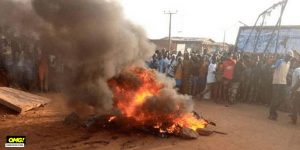 Another Suspected Armed Robber Burnt To Death In Ibadan