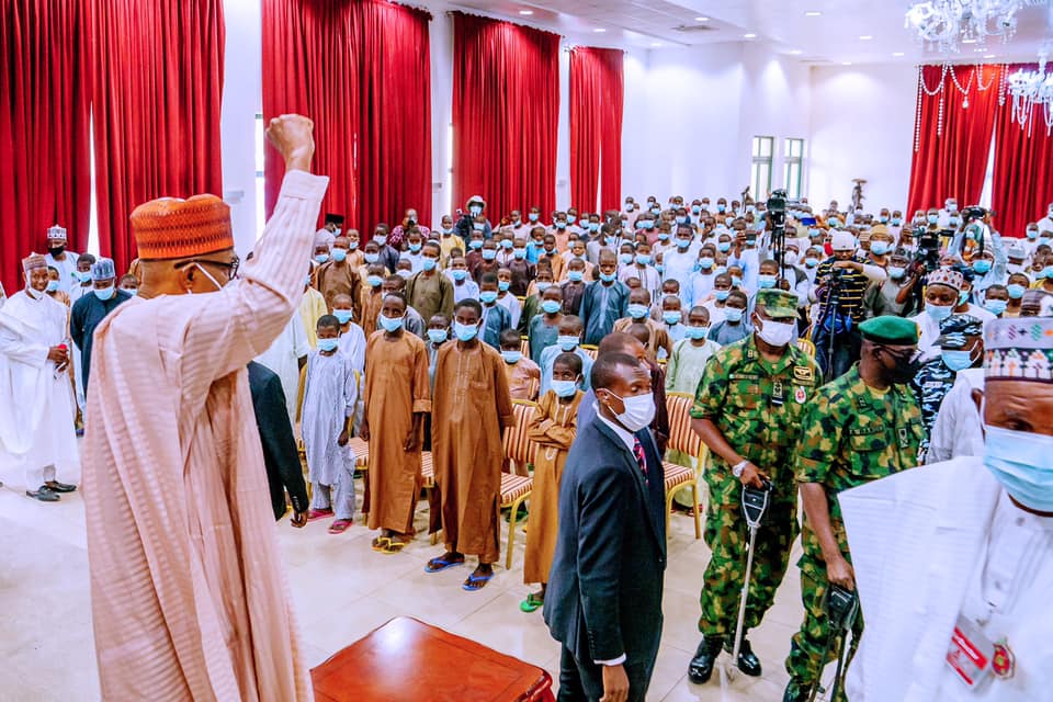 Buhari and Kankara school boys