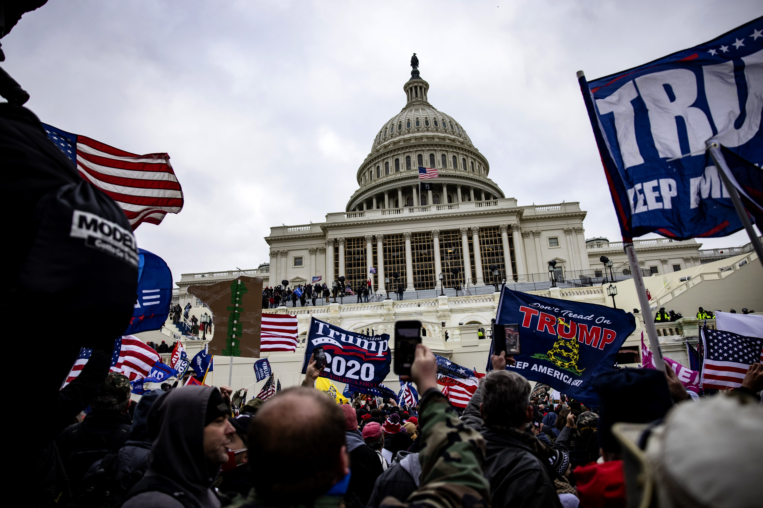 Trump supporters - Capitol