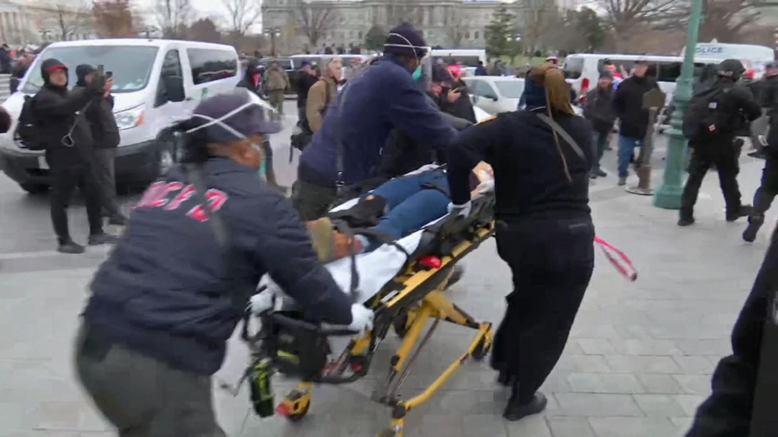 Trump supporter shot in Capitol