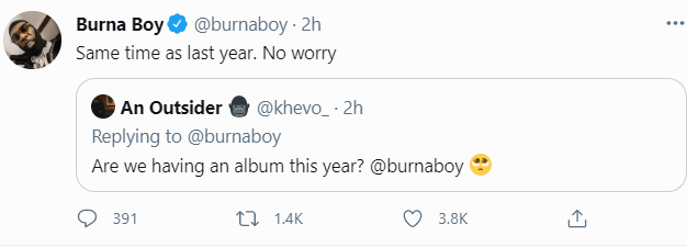 Burna Boy album
